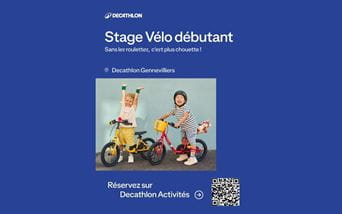 🚲 Stage vélo enfant chez Decathlon